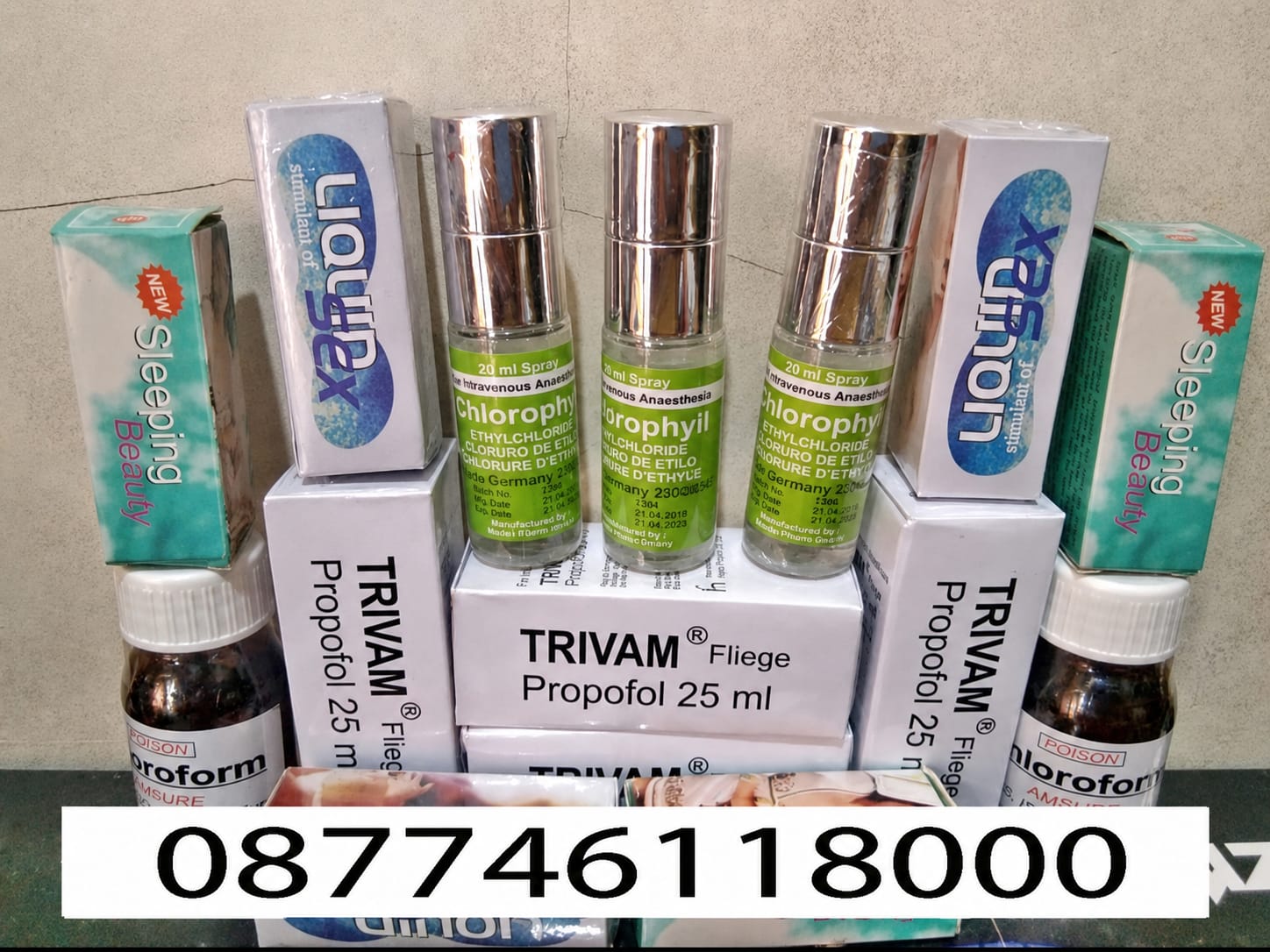 Daftar 5 Obat Bius Cair Asli Terbukti Dalam Hitungan Detik